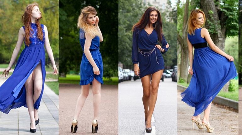 Classy and Regal: Perfect Shoes for a Blue Dress