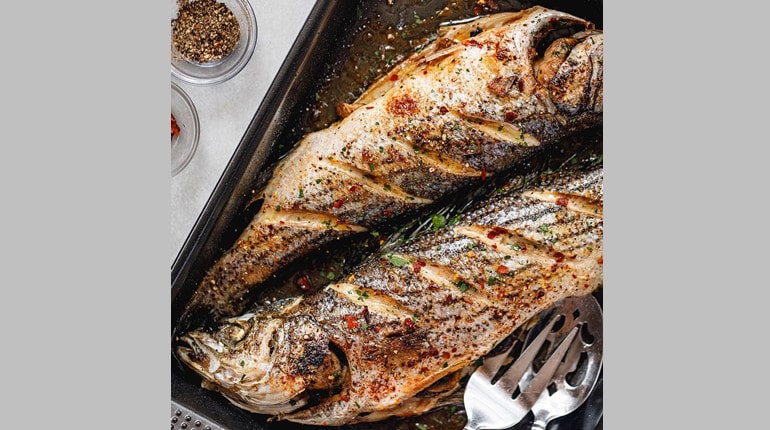 Grilled Bass