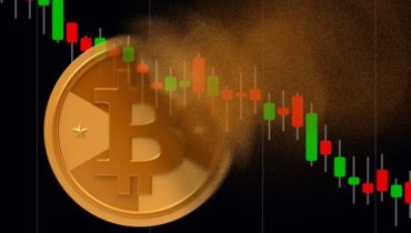 falling and gaining of bitcoin price