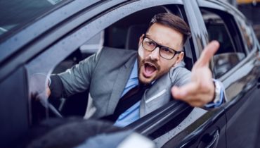 manage aggressive driver after car accident