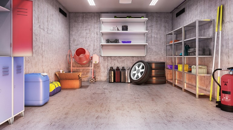 garage ideas to maximize space
