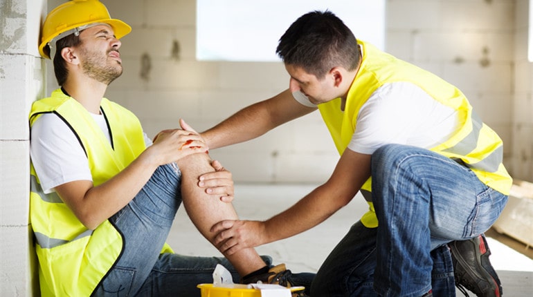 common injuries from construction accidents